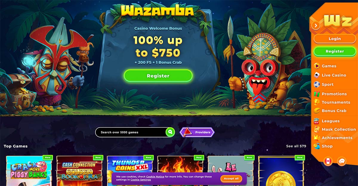 Wazamba Casino